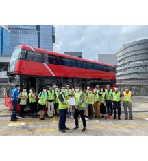 參觀九龍灣 九巴車廠